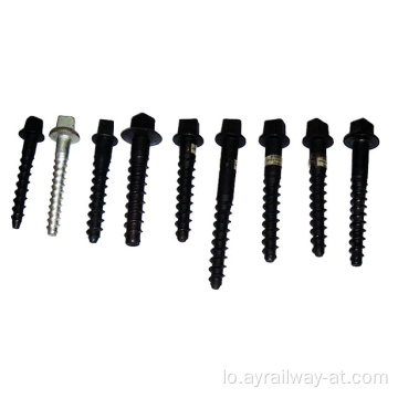 Railway T thread Screw Spike